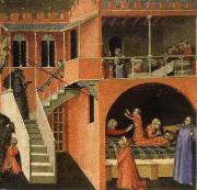 Ambrogio Lorenzetti Miracles of St.Nicholas oil painting reproduction